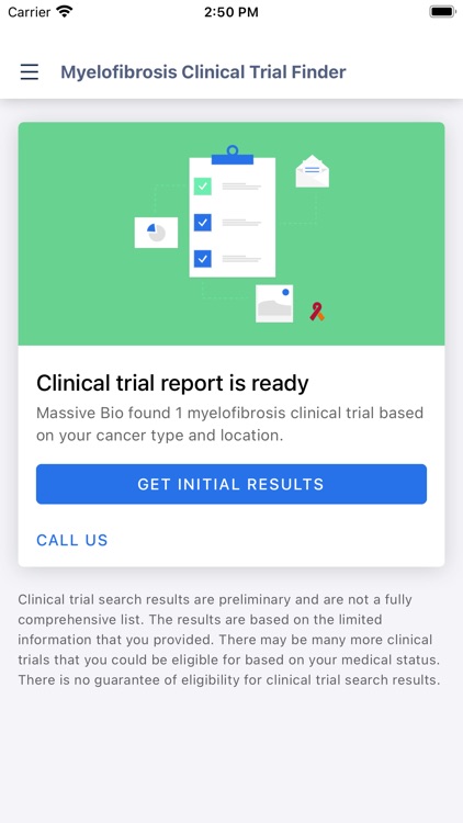 Myelofibrosis Trial Finder screenshot-5