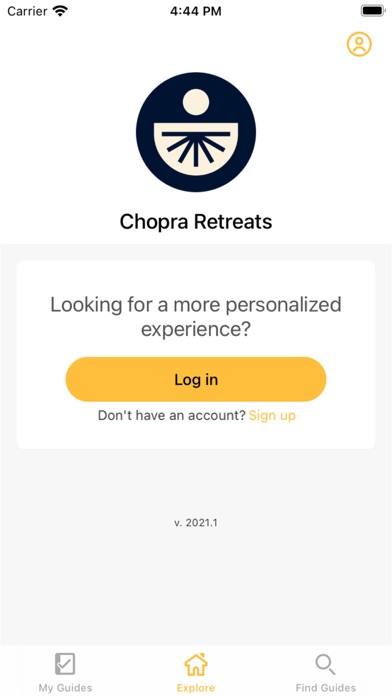 How to cancel & delete Chopra Center Retreats from iphone & ipad 2