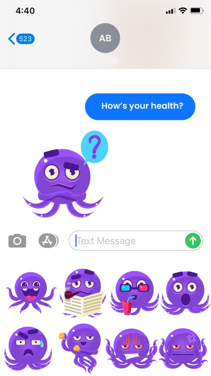 Octopus Emojis!