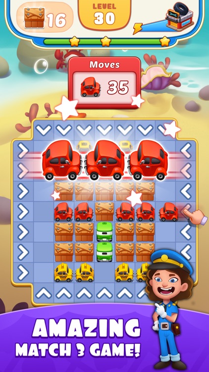 Traffic Jam Car Puzzle Match 3 screenshot-0