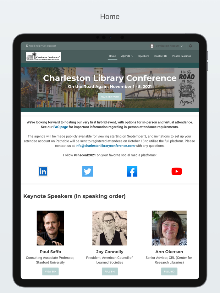 Charleston Conference 2021