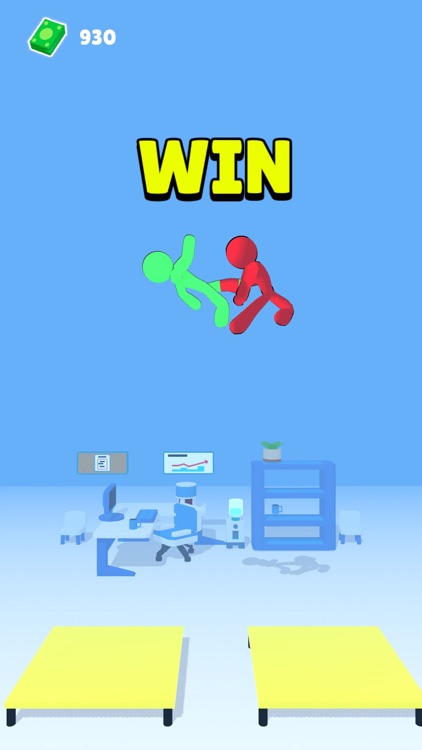 Stickman Trampoline Fighters screenshot-3