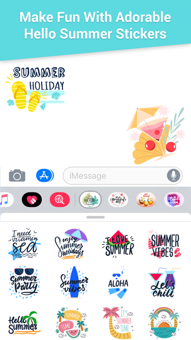 How to cancel & delete Hello Summer Stickers! from iphone & ipad 4