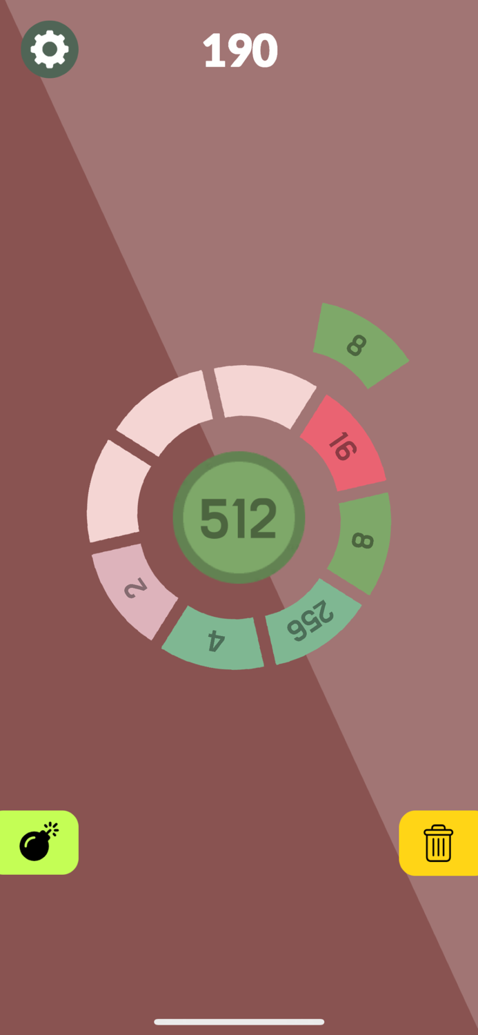 2048 Rotate And Merge
