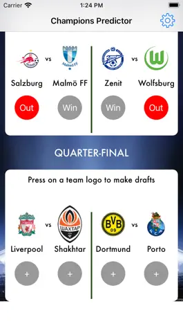 Game screenshot Champions Football Predictor apk