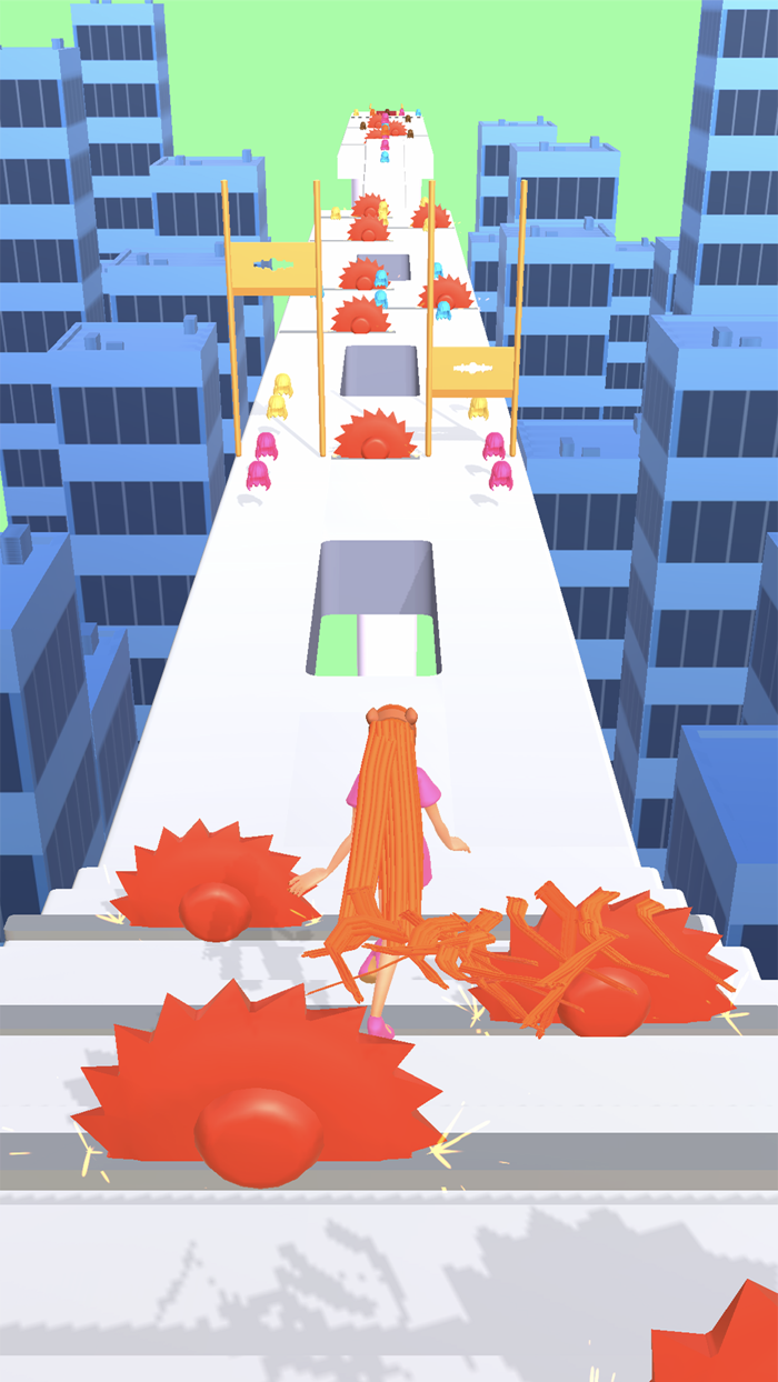 Hair Runner challenge