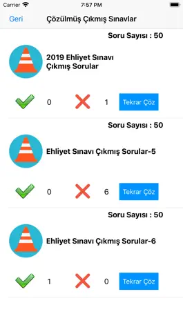 Game screenshot Ehliyet Sınavı Hazırlık apk