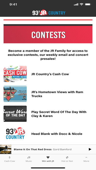 93.7 JR Country screenshot 4