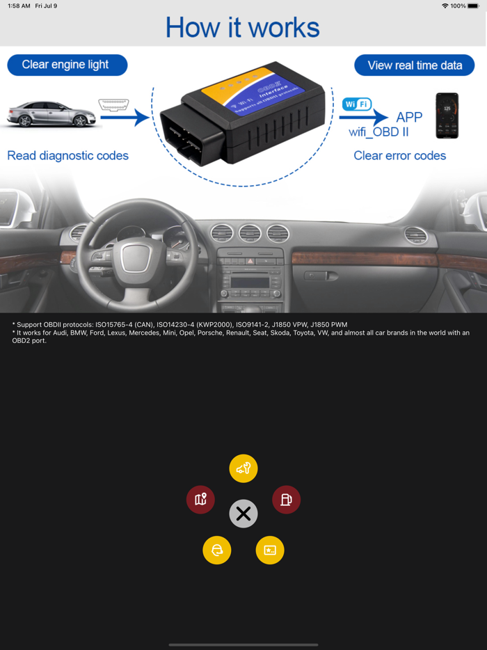 Torque OBD2 Wifi Scanner Pro