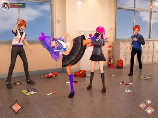 Screenshot 3 Anime School Girl Love Life 3D iphone