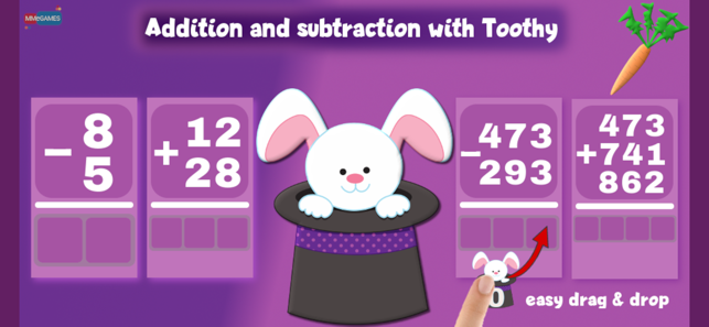 ‎Addition Subtraction Toothy Screenshot