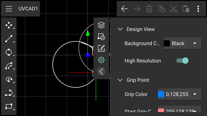 UVCAD-CAD 2D Drawing Drafting