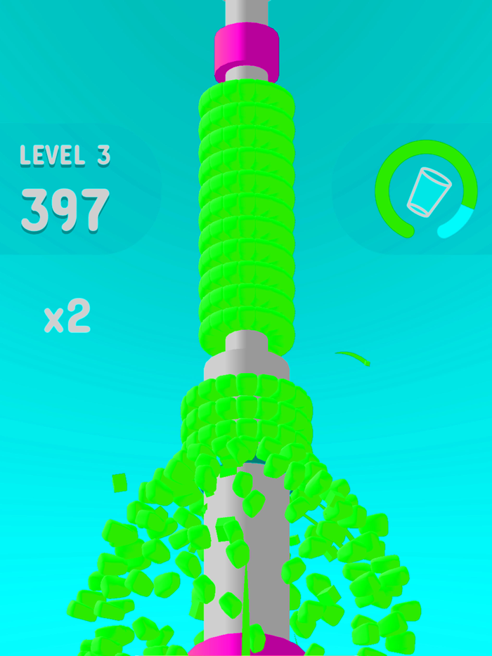 Ring Way Crush Color Tower 3d