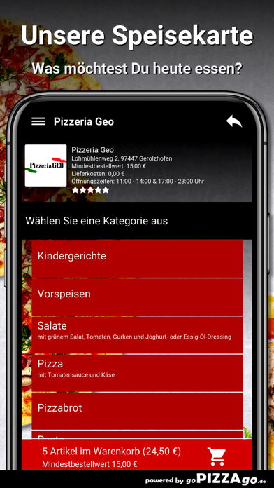 Pizzeria Geo Gerolzhofen screenshot 4