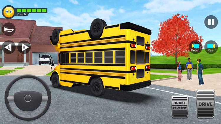 School Bus Simulator Drive 3D screenshot-0