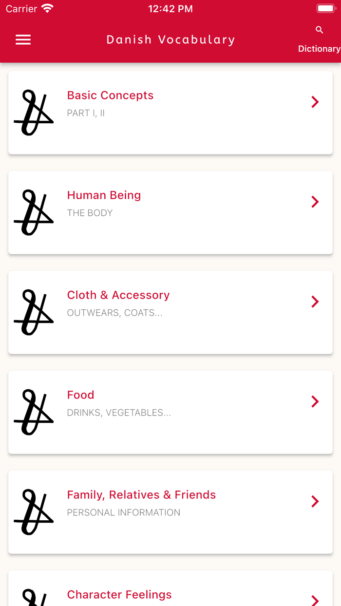 Learn Danish From English