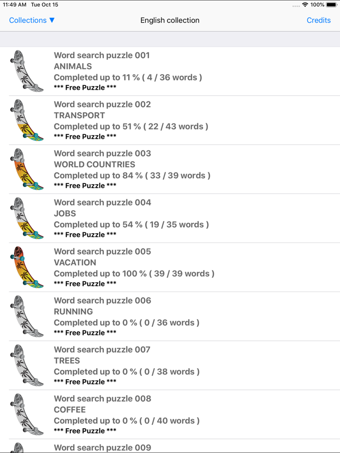 Word Search  Definition LX