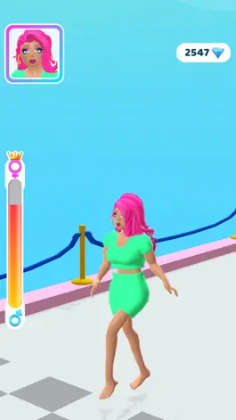 Game screenshot Drag Queen Race apk