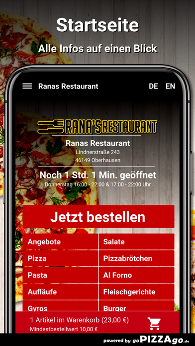 Ranas Restaurant Oberhausen screenshot 2
