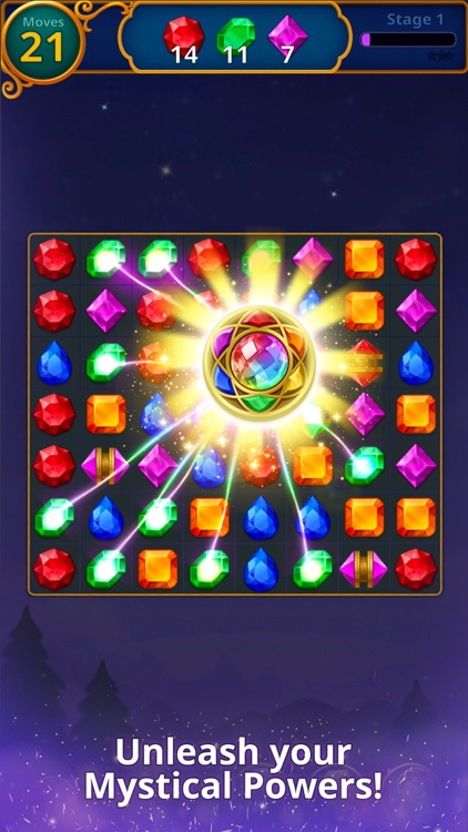 Jewels Magic: Mystery Match3 screenshot-3