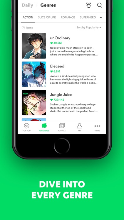 WEBTOON: Comics screenshot-4