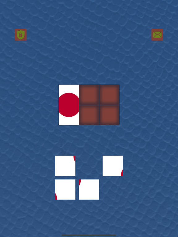 Country Flags: Tiling Puzzles screenshot 2