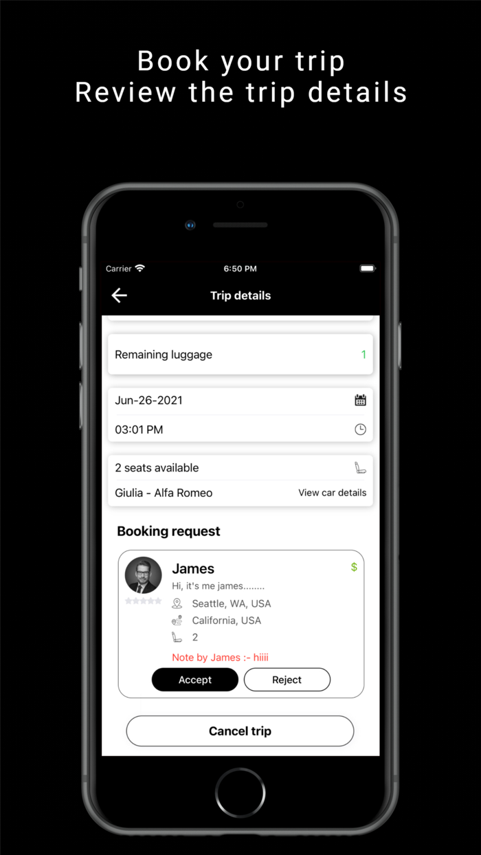 Tripick - Intercity Ride-Pool