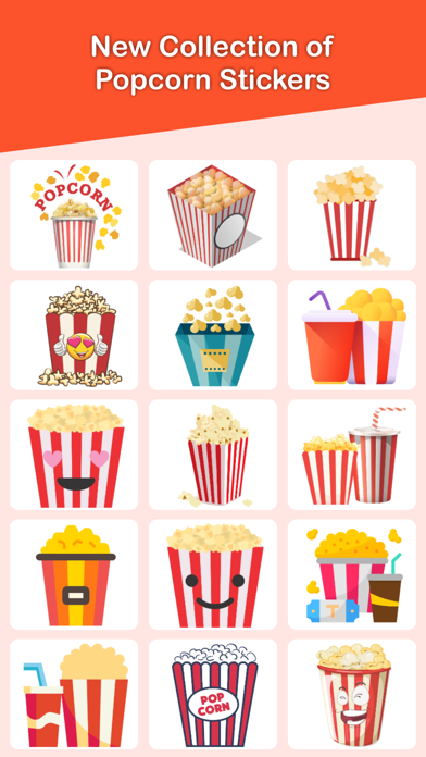 Popcorn Emojis screenshot 2