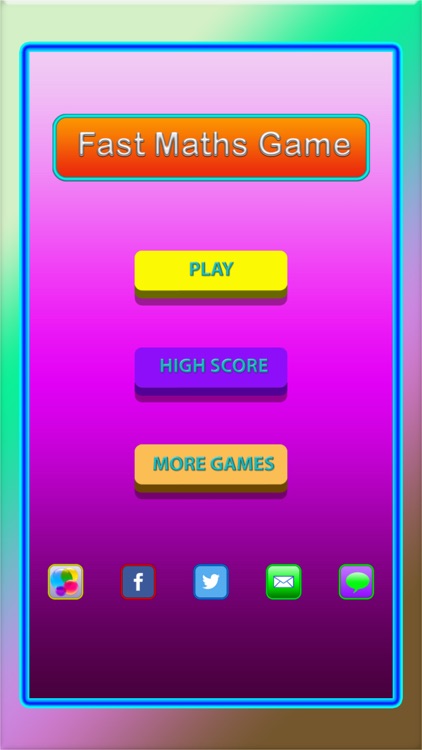 Fast Maths Game 3D Number Race