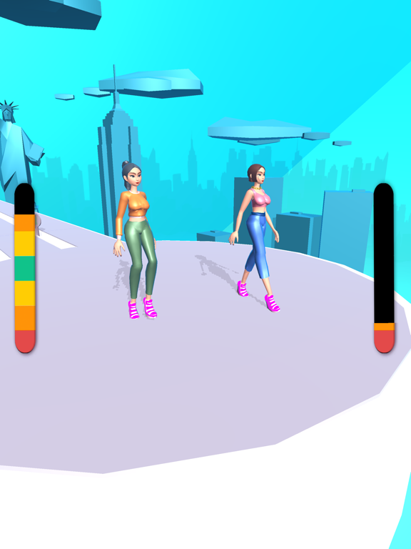 Catwalk Race 3D -High Fashion screenshot 2