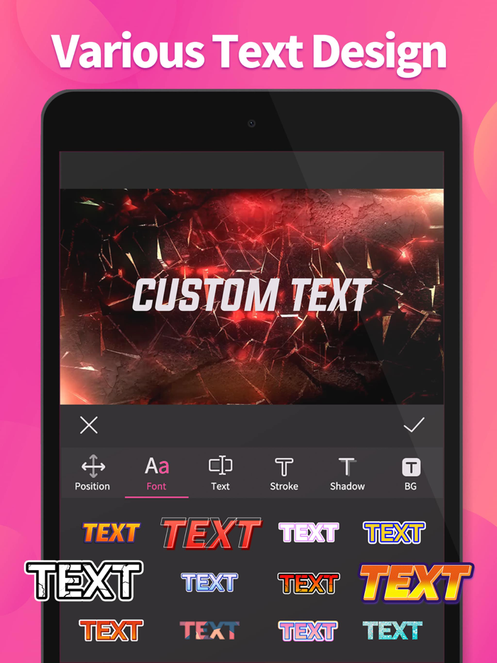 Intro Maker - outro editor app