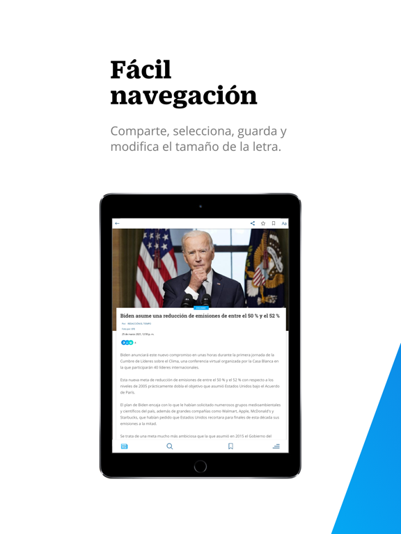 Periódico EL TIEMPO Tabletasのおすすめ画像7