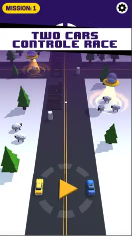 Game screenshot Two Cars Controle Race mod apk