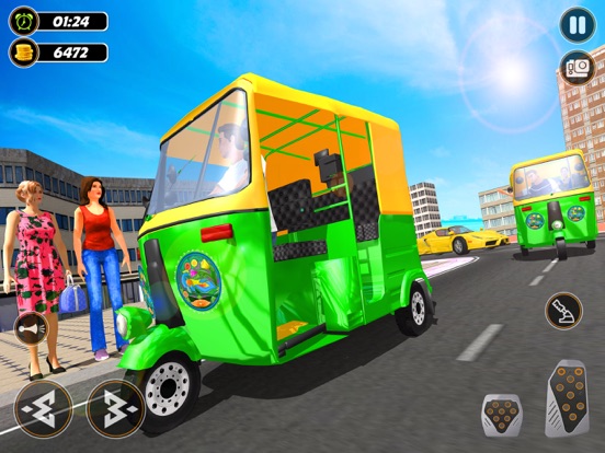 Indian Auto Rickshaw Drive 3D screenshot 2
