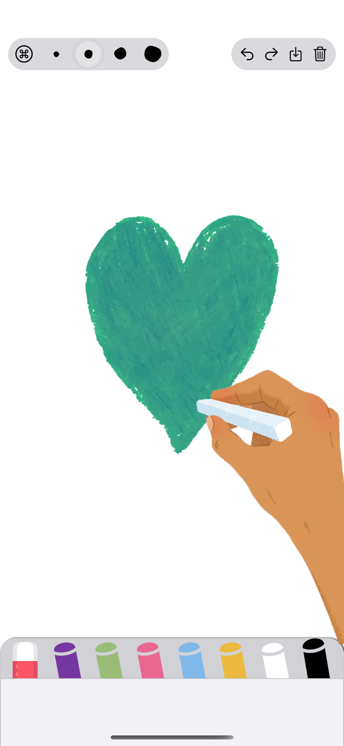 Whiteboard drawing  painting