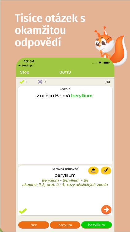 Chemie názvosloví a testy