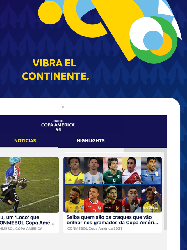 ‎Copa América Oficial Screenshot