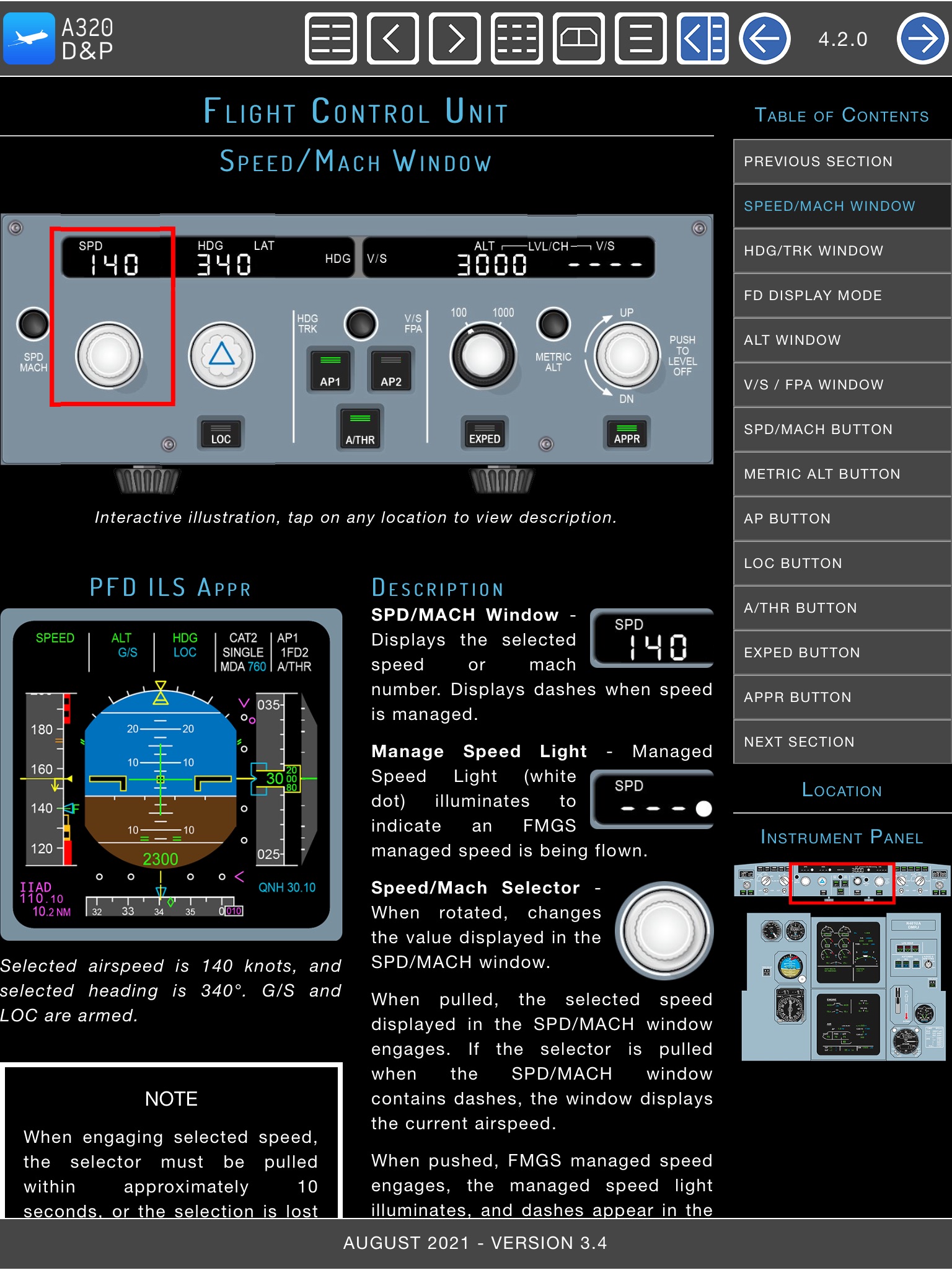 A320 Displays and Panels screenshot 4