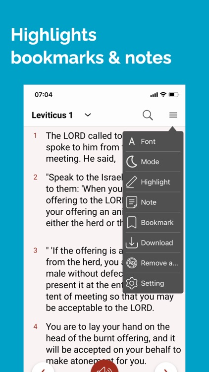 NIV Bible: Audio Bible Offline screenshot-3