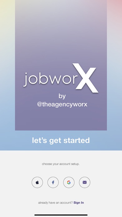 How to cancel & delete Job Worx from iphone & ipad 1