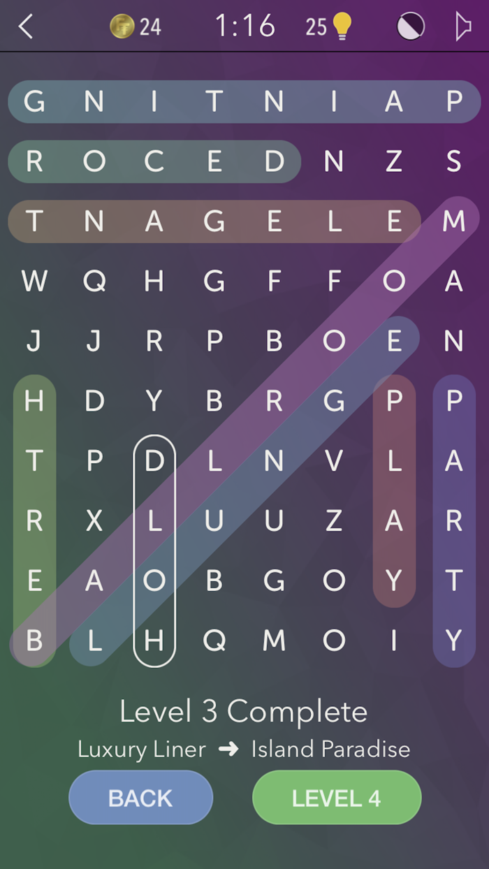 Word Search  Infinite Puzzles