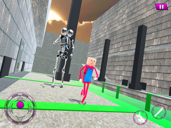 Horror Evil Head Jail Escape