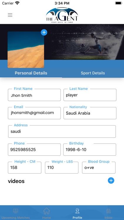 The AGENT: Football Platform