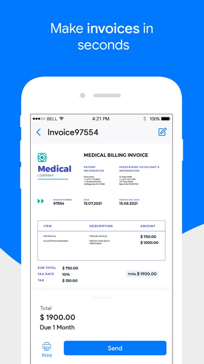 invoice app - Online Invoicing