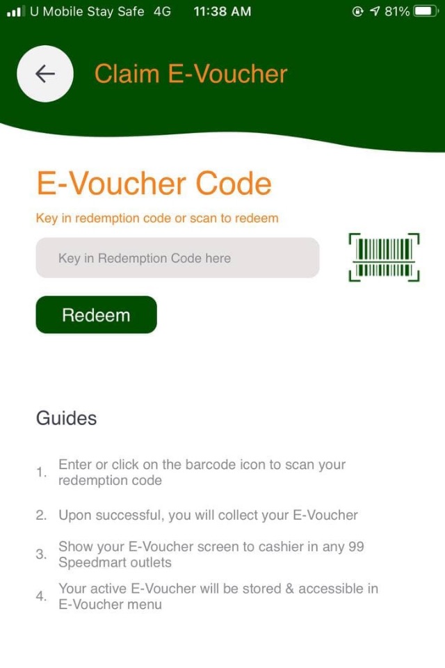 KUPON E Voucher screenshot 3