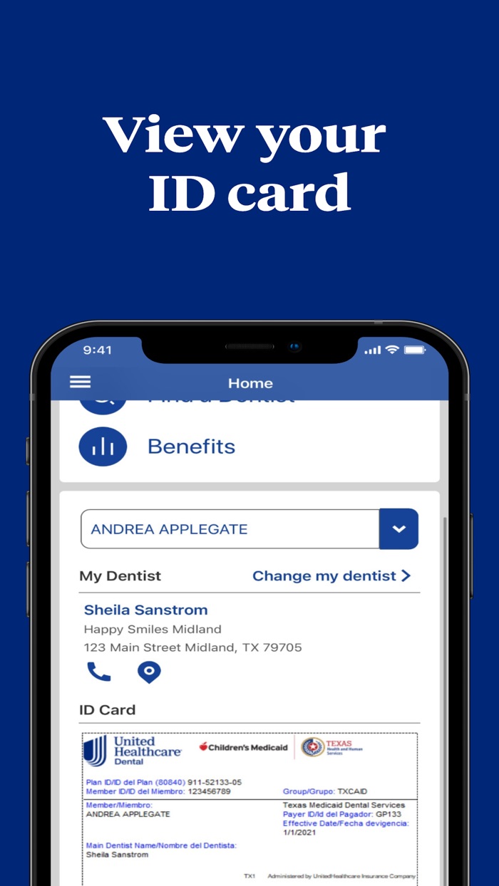 TX Dental for Medicaid  CHIP