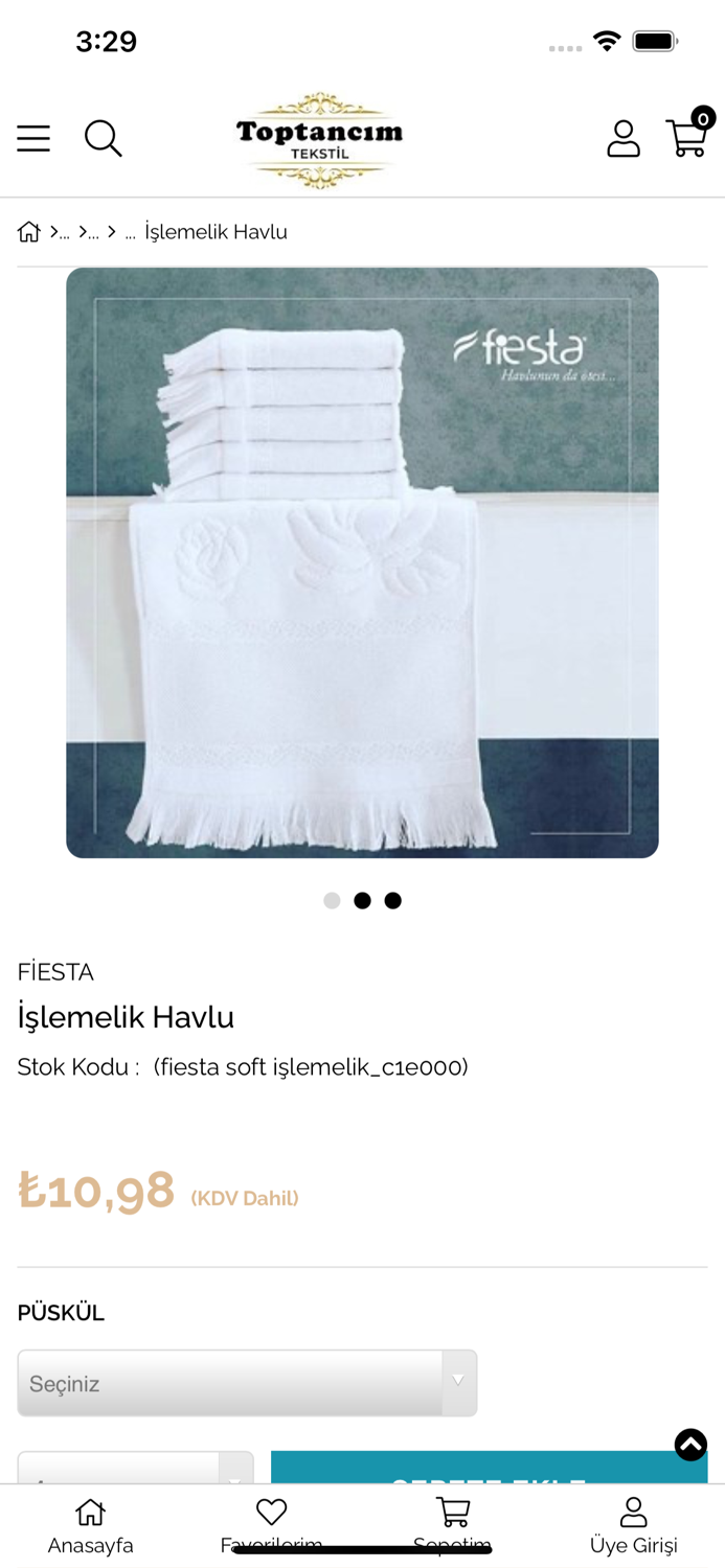 Toptancım Tekstil Online