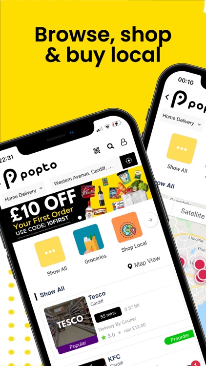 PopTo: Local Stores Delivered