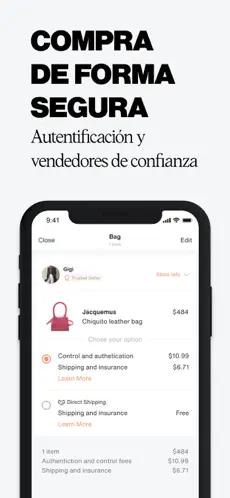 Captura de Pantalla 6 Vestiaire Collective iphone