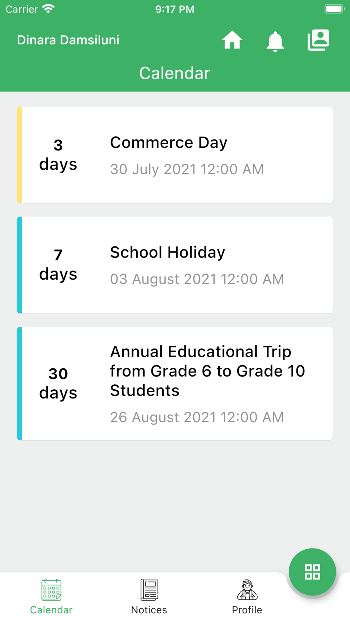 Excalibur Lyceum Parent